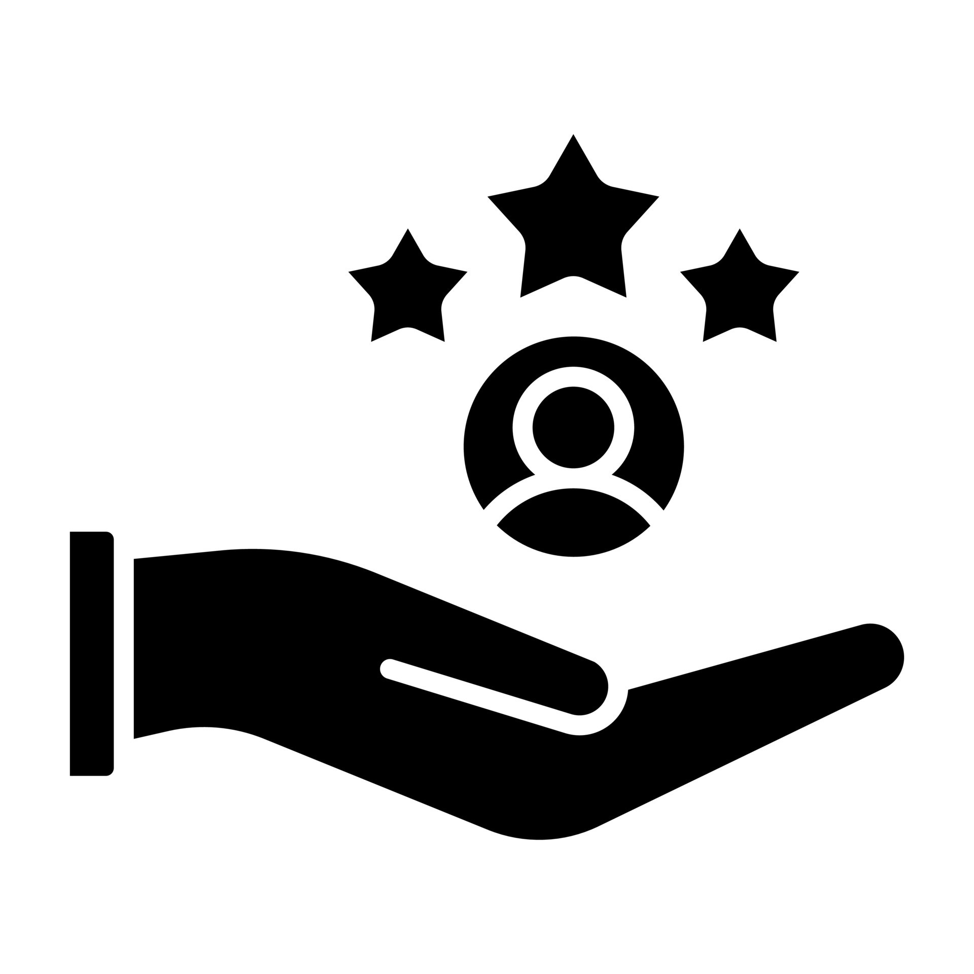 customer satisfaction icon style free vector